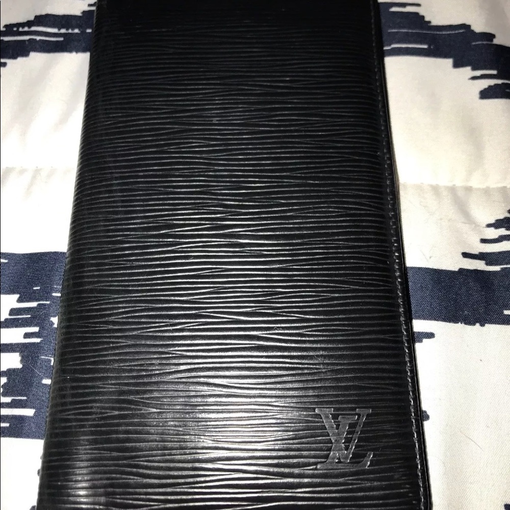 Louis Vuitton Black Epi Wallet